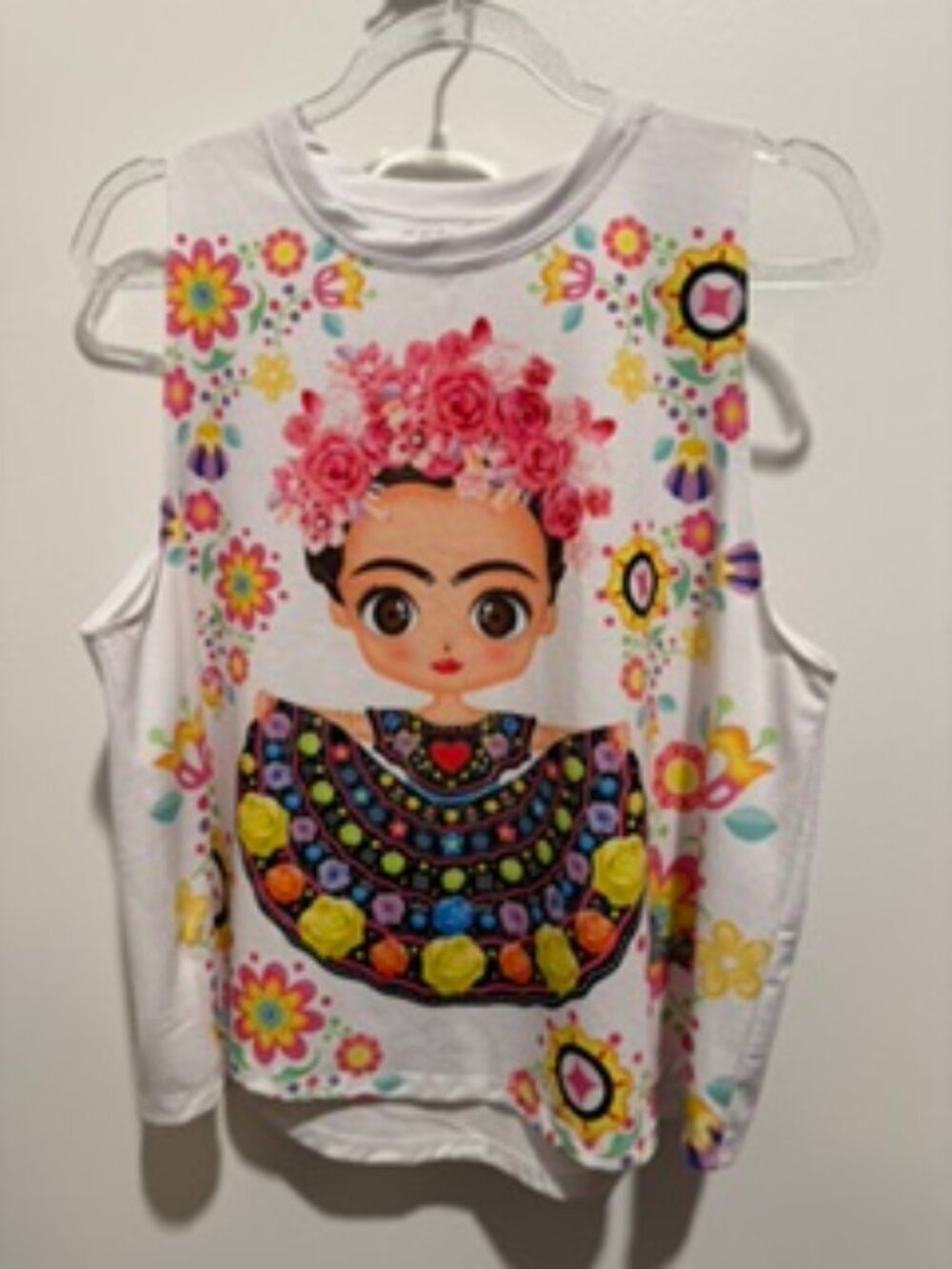 Rockher Shirt - CH Size • NWT • Colorful Frida Graphic - Women Small